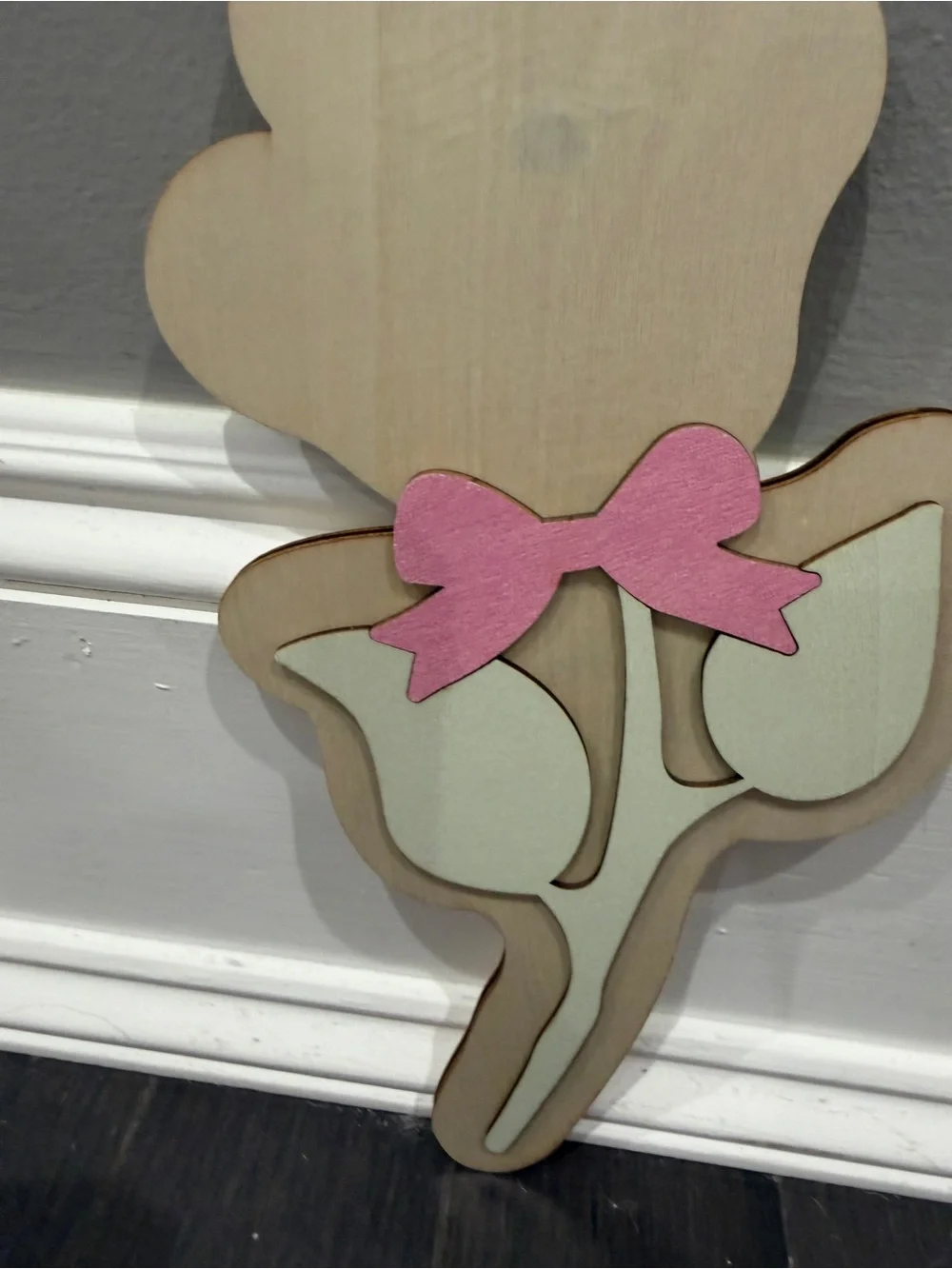 NWOT CUSTOM MADE 11” in Handprint Flower for Newborns/Infants
